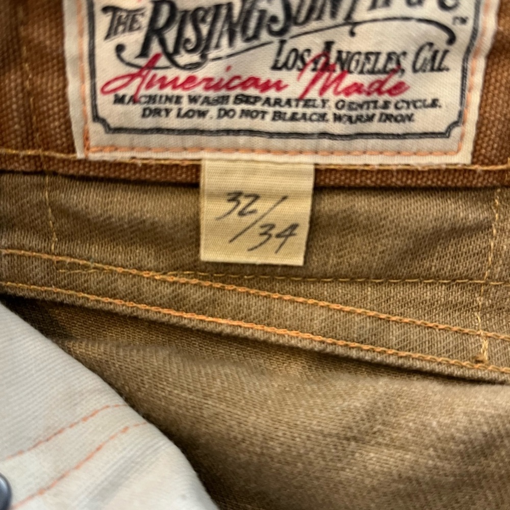 Men’s Rising Sun Jeans - Picture 3 of 6